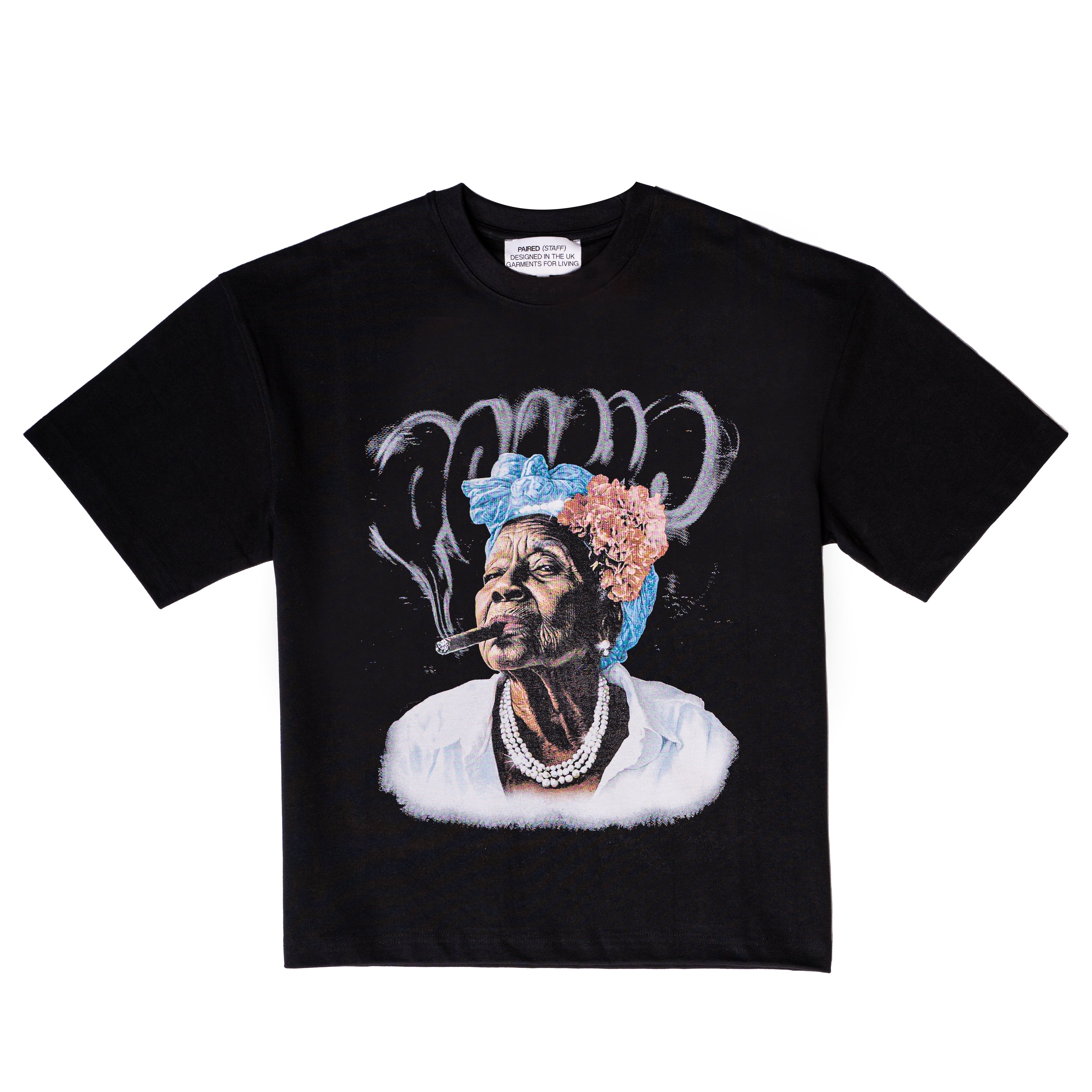 UP IN SMOKE T-SHIRT BLACK – My Store