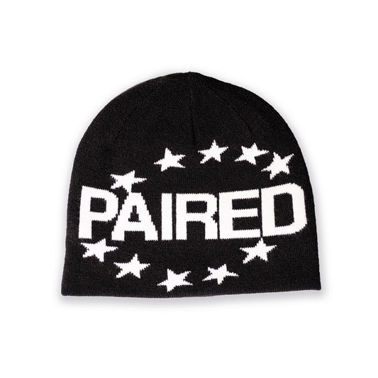 DERAIP BLACK AND WHITE BEANIE
